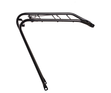 Koliken 28" acél csomagtartó fekete