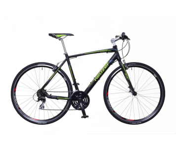 Neuzer Courier fitness kerékpár 56 cm fekete-zöld