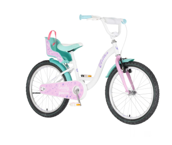 Visitor Lovely Princess 20 fehér-menta királylányos gyerek kerékpár