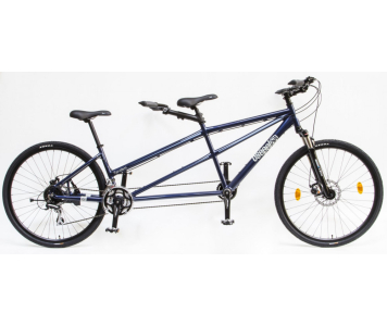 Csepel Tandem teleszkópos kerékpár Kék