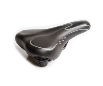 Koliken City rugós nyereg fekete-szürke