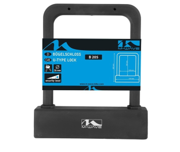 M-Wave 120x146mm fekete U-lakat