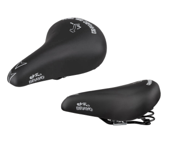 SMG BravoSoft gél nyereg fekete