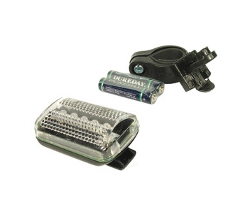 Velostar 5 ledes szögletes első lámpa