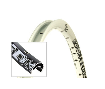 Alexrims XED44 F/V 559x20 32H felni fehér