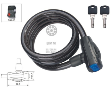 Velotech 8x1800 mm kulcsos spirál lakat
