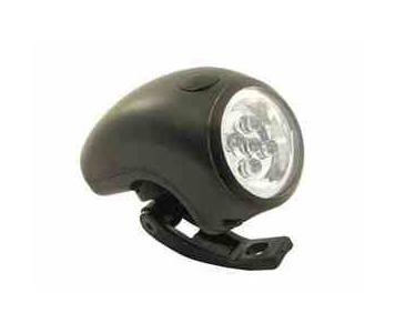 Velostar Night fekete első lámpa