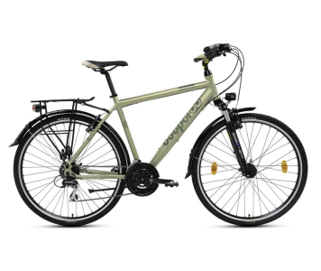 Csepel Traction 250 férfi trekking kerékpár 23" Khaki