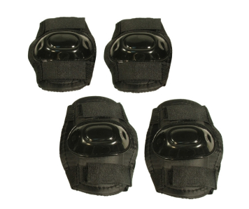 Neuzer térd és könyökvédő LFekete