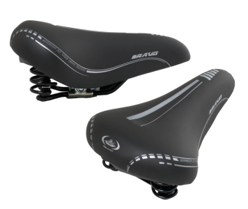 SMG BravoSoft nyereg fekete