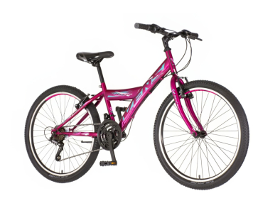 Venssini Parma 24 gyerek kerékpár lila