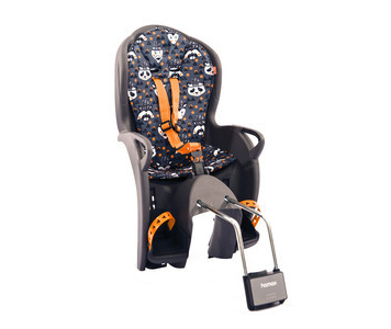 Hamax Kiss gyerekülés vázra szürke-mintás