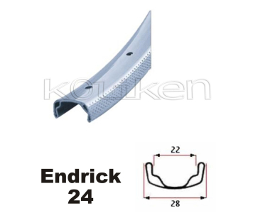 Beretta Endrick acél felni 28*1,75