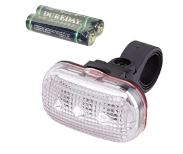 Velostar szögletes első lámpa