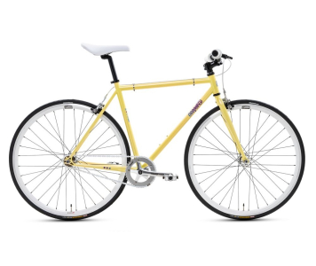 Csepel Royal 3* férfi fixi kerékpár 55 cm Sárga