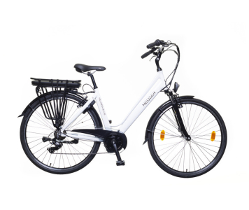 Neuzer Hollandia Delux női 19" pedelec kerékpár Fehér