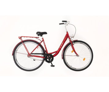 Neuzer Balaton 26 1 seb. városi kerékpár Piros