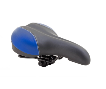 Koliken MTB rugós nyereg fekete-kék