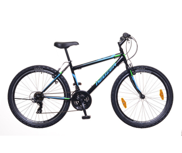 Neuzer Nelson 30 férfi 23" MTB kerékpár Fekete-Kék