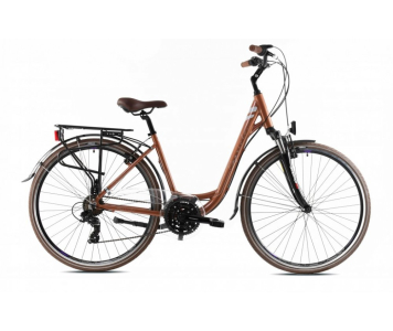 Capriolo Elegance V női trekking kerékpár 18" Bronz