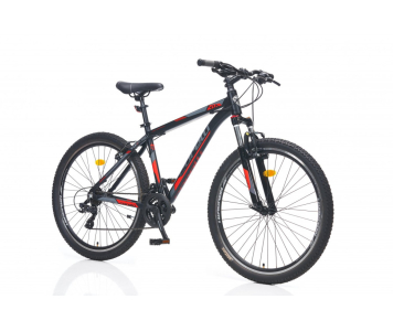 Corelli Via 1.1 27.5er 20" férfi MTB könnyűvázas kerékpár Fekete-Piros