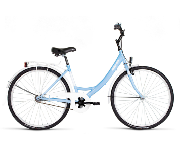 Koliken Jázmin 28 kontrás városi kerékpár Kék