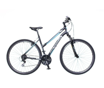 Neuzer X200 női 19" crosstrekking kerékpár Fekete-Kék