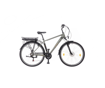 Neuzer Zagon férfi 19 pedelec kerékpár Szürkészöld