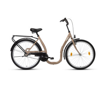 Csepel Budapest C kontrás városi kerékpár Drapp 2025