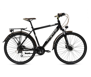 Csepel Traction 300 férfi trekking kerékpár 23" Fekete