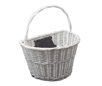 Koliken fonott első kosár fehér