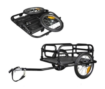 Velostar áruszállító utánfutó fekete