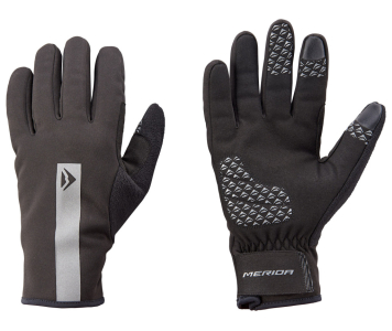 Merida Winter Gel hosszú kesztyű S fekete-szürke