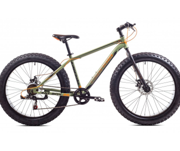 Capriolo Fatboy 26 fatbike kerékpár Zöld-Narancs