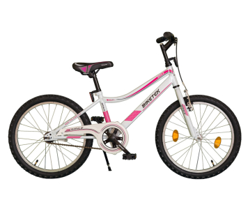 Biketek Smile lány 20 gyermek kerékpár fehér