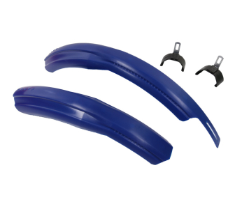 Koliken 20" műanyag sárvédőszett kék