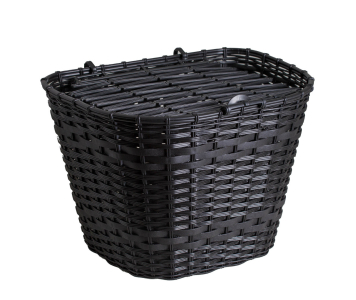 Koliken pálcás műanyag kosár fekete