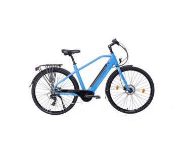 Neuzer Mantova 20 férfi pedelec kerékpár Mattkék