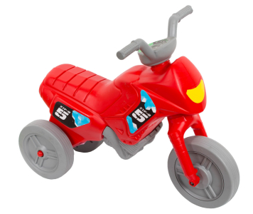 Koliken műanyag kismotor S Piros-Szürke