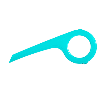 Koliken kis méretű műanyag láncvédő türkiz