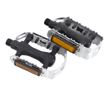 Koliken MTB acél keretes pedál fekete-ezüst