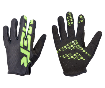 Merida Trail hosszú kesztyű L fekete-zöld