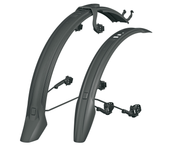 SKS-Germany Veloflexx 65 26"-27.5" sárvédőszett [fekete]