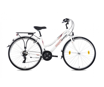 Csepel Landrider női 21 seb. trekking kerékpár 17" Fehér