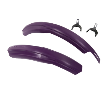 Koliken 20" műanyag sárvédőszett lila