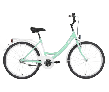 Koliken Jázmin 26 kontrás városi kerékpár Zöld