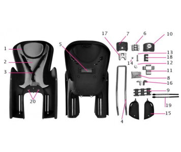 OK Baby Body Guard szíj lábtartó