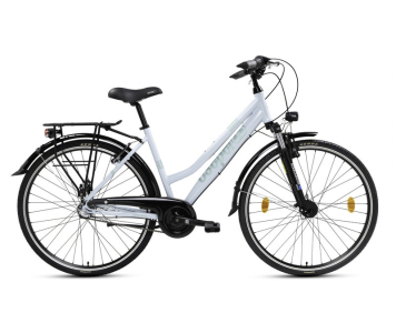 Csepel Spring 100 női városi kerékpár 17" Világoszöld