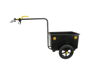 Velostar áruszállító utánfutó fekete