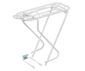 Koliken 26" acél csomagtartó fehér